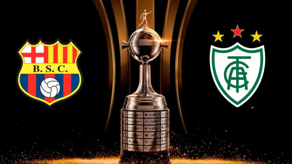 Barcelona (EQU) x Am&eacute;rica-MG: Transmiss&atilde;o ao vivo, hor&aacute;rio e escala&ccedil;&otilde;es