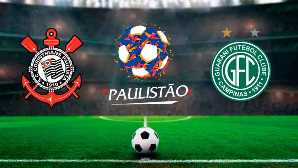 Corinthians x Guarani: Transmissão ao vivo, horário e escalações