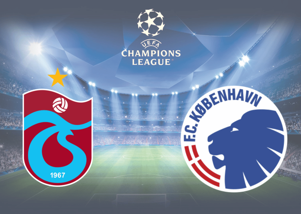 Trabzonspor x Copenhagen – Palpite, prognóstico e transmissão da Champions League (24/08)