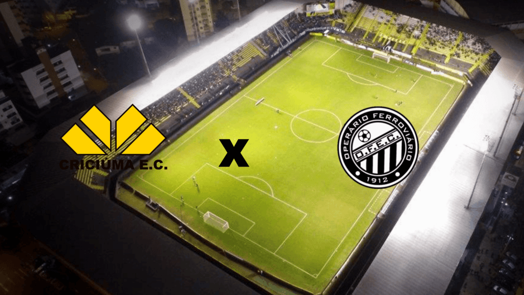 Criciúma x Operário: onde assistir ao vivo, horário e escalação