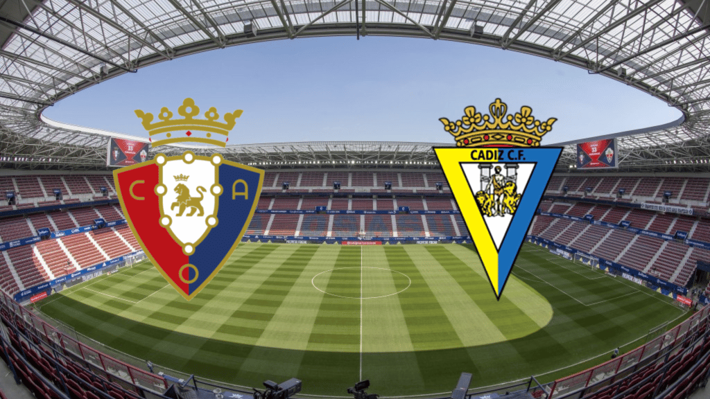 Osasuna x Cádiz – Palpite, prognóstico e transmissão da La Liga (20/08)