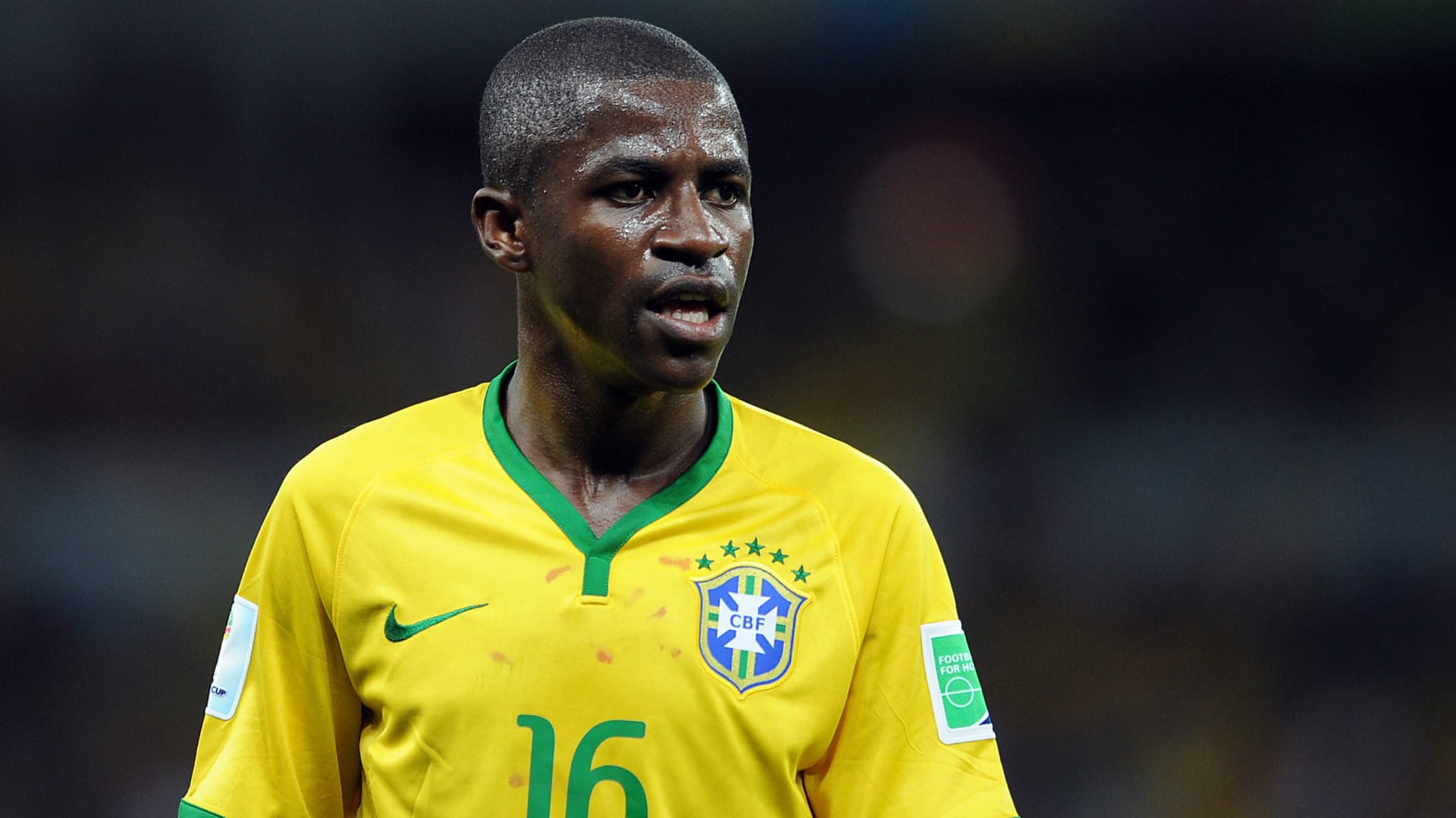 Ramires pela Seleção Brasileira ( Foto: Getty images)