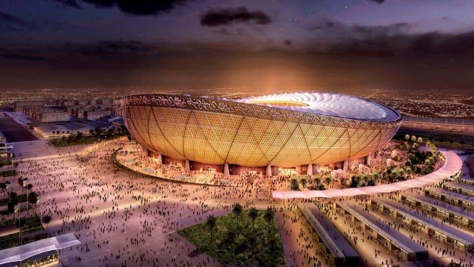Estádio Lusail - Foto destaque: Reprodução / Web Estádio Lusail - Foto destaque: Reprodução / Web