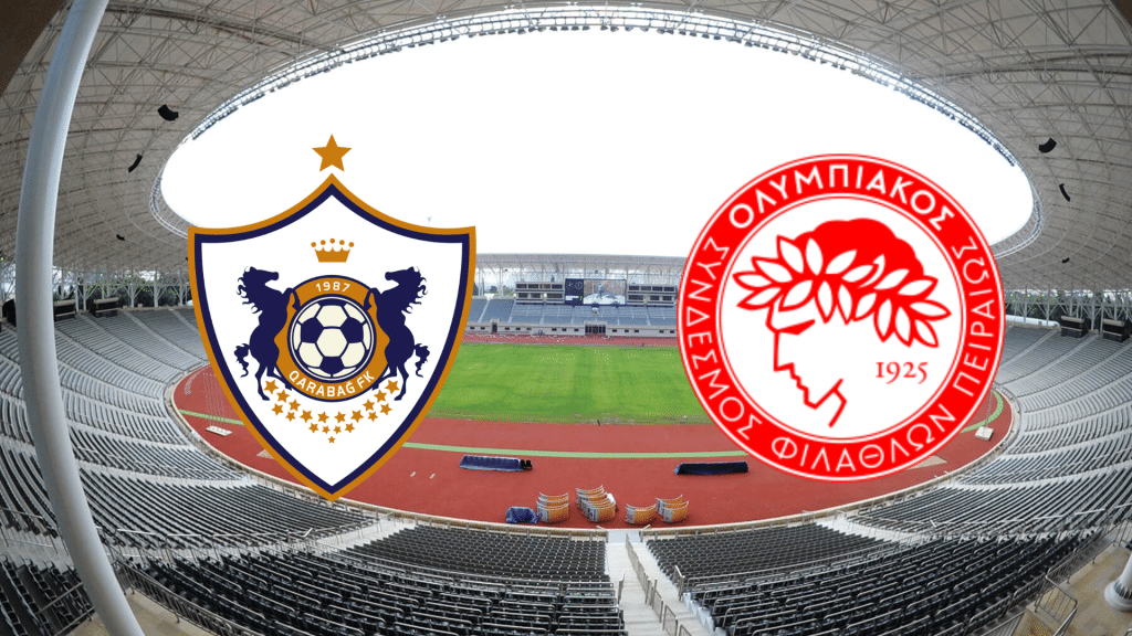 Qarabag x Olympiacos: onde assistir ao vivo, horário e escalações