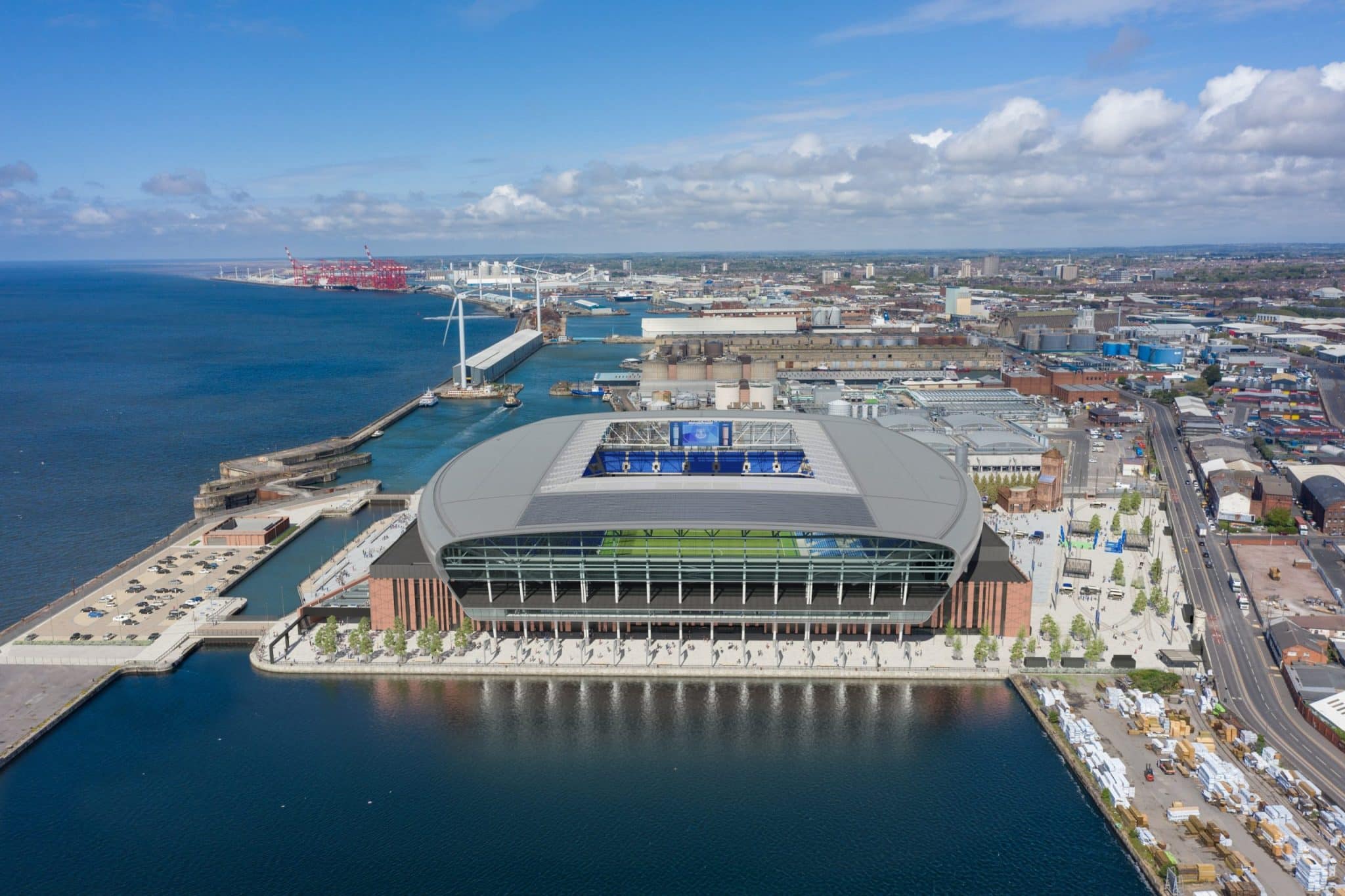 Novo estádio do Everton (Foto: Twitter/@EvertonStadium)
