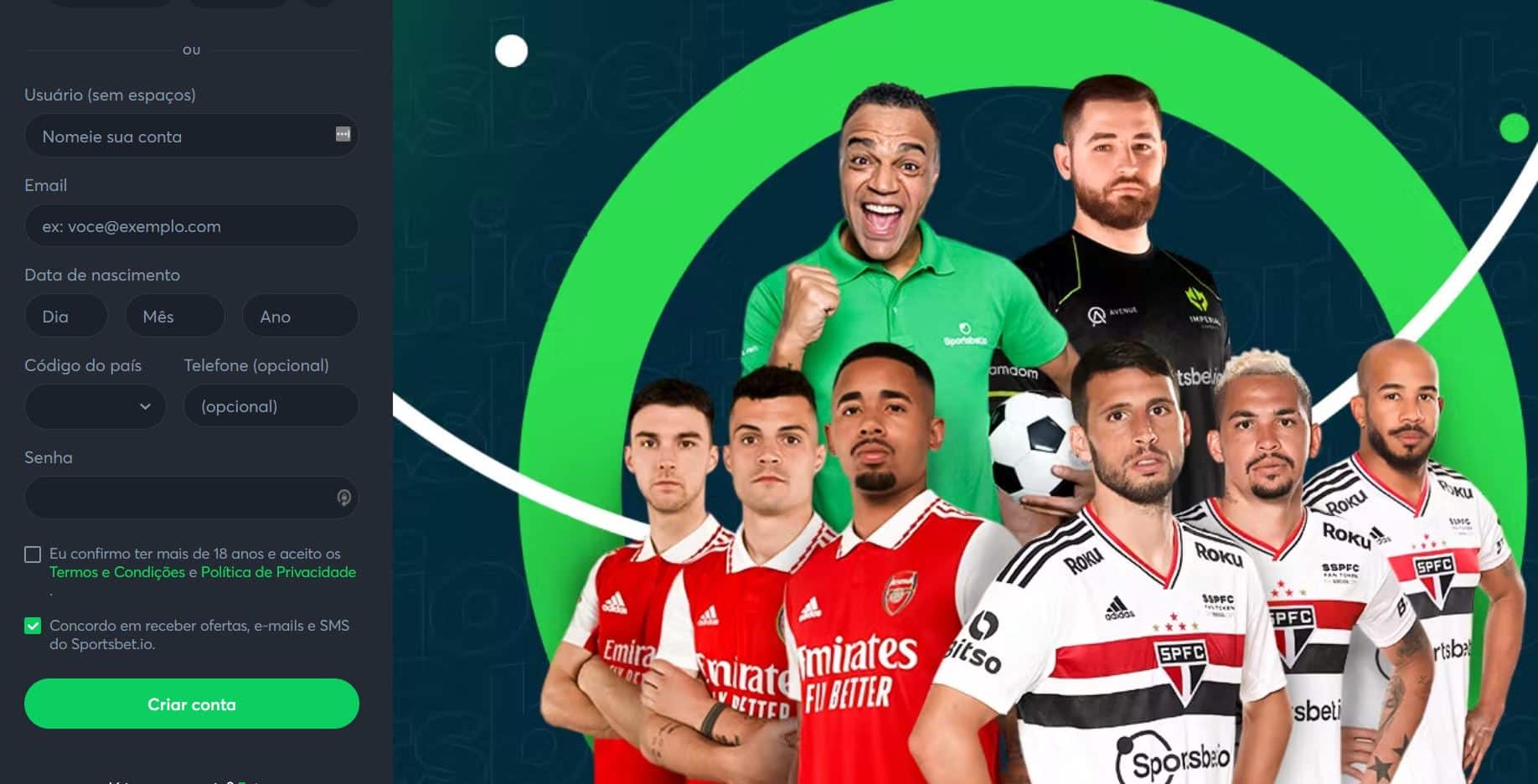 Passo a passo para realizar o Sportsbet io cadastro agora mesmo