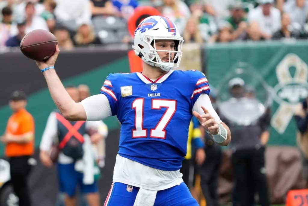 Buffalo Bills atualiza condições de Josh Allen e se estará disponível para semana 10