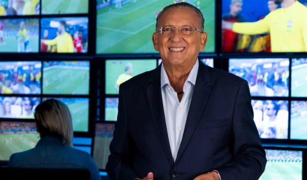 Após se recuperar da Covid-19, Galvão Bueno embarca para o Catar