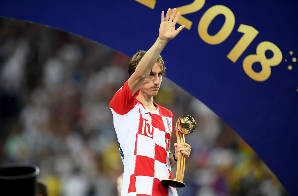 Modric Bola de Ouro Copa do Mundo Croácia Modric Bola de Ouro Copa do Mundo Croácia