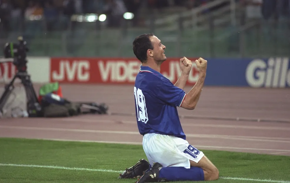 Salvatore Schillaci na Copa de 1990 Salvatore Schillaci na Copa de 1990