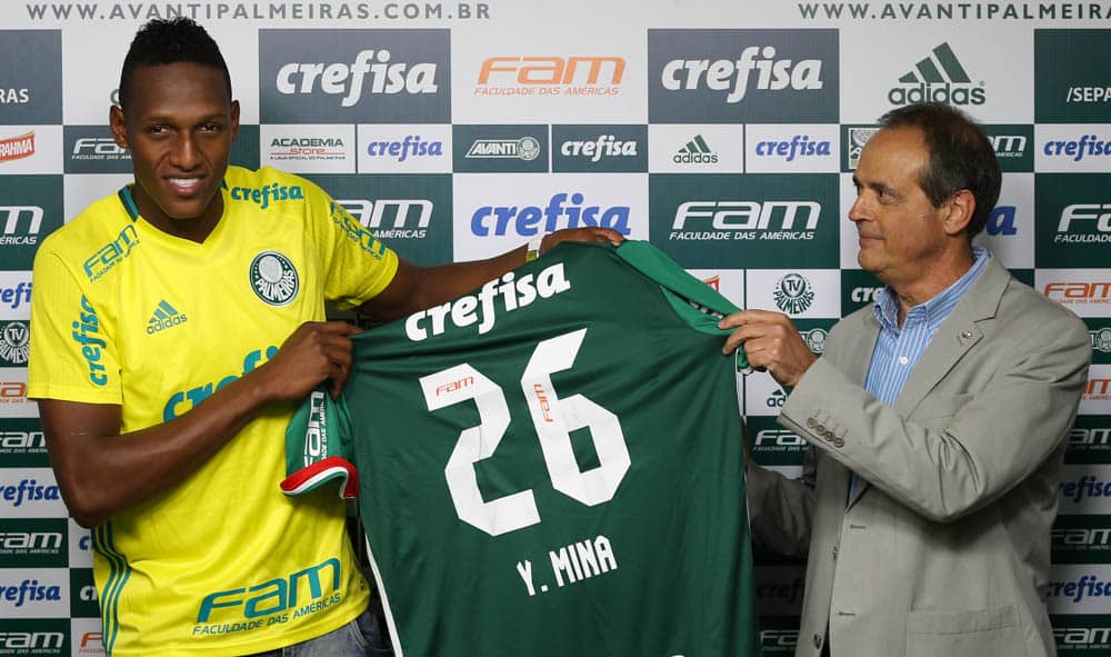 CHAPÉU NO PALMEIRAS! Gigante brasileiro toma a frente e pode fechar com Yerry Mina