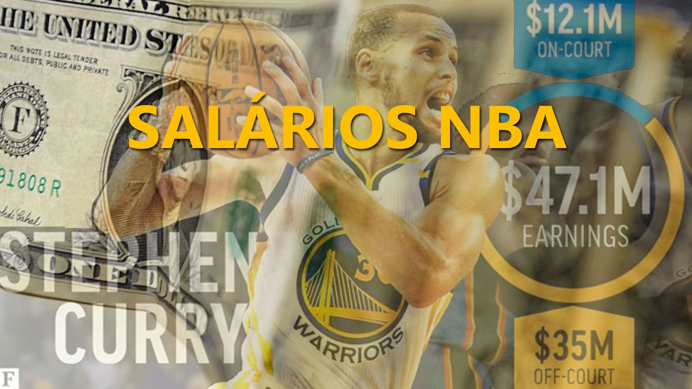 Veja os maiores salários da NBA em 2022/23; Curry no topo