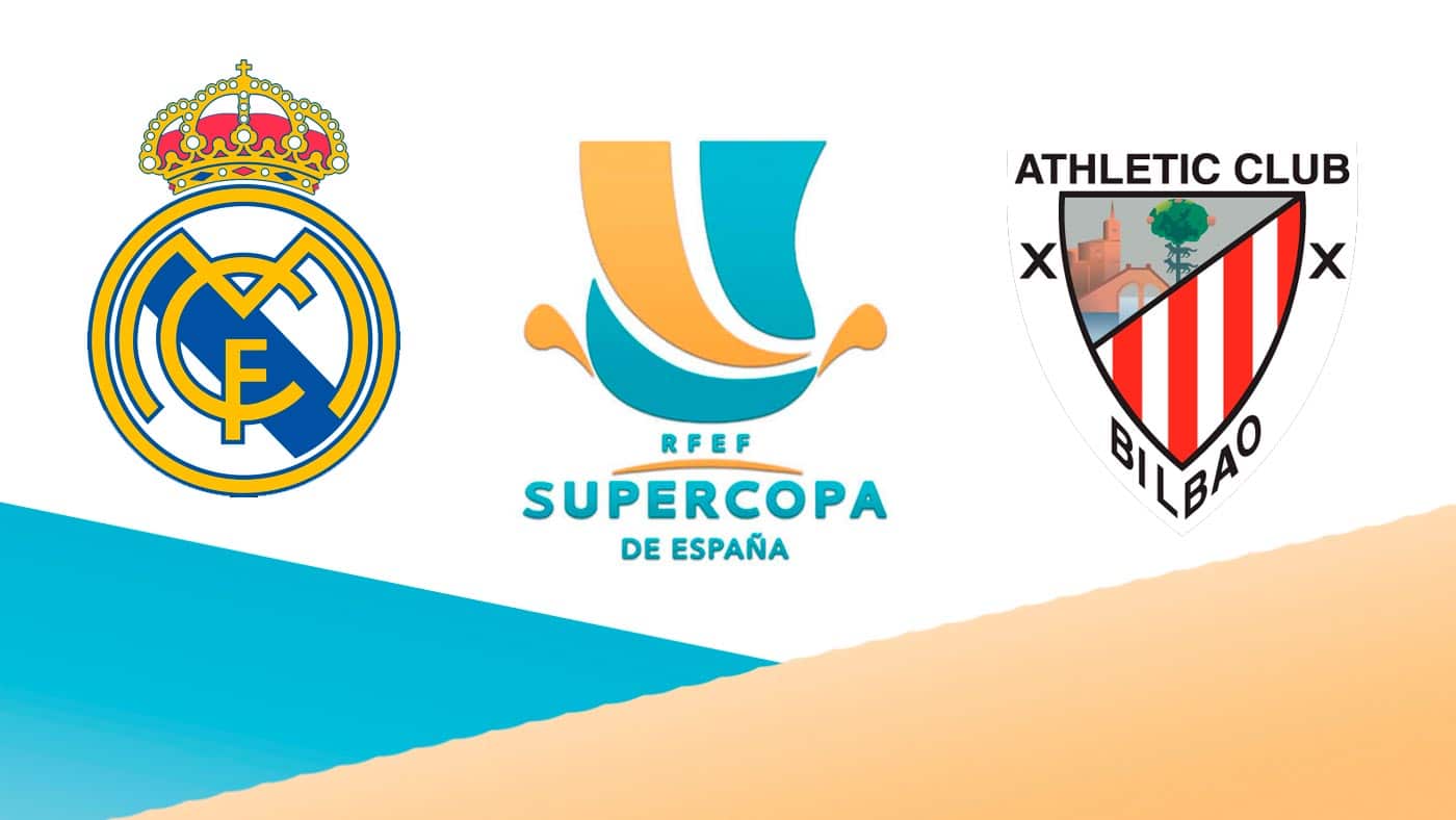 Real Madrid x Athletic Bilbao: Palpite da semifinal da Supercopa da Espanha (14/01)