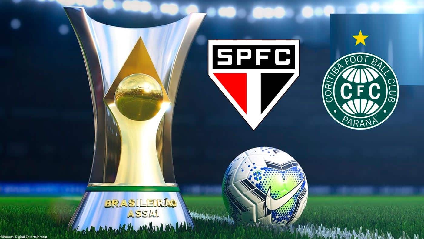 São Paulo x Coritiba: Palpite do jogo da 32ª rodada do Brasileirão (23/01)