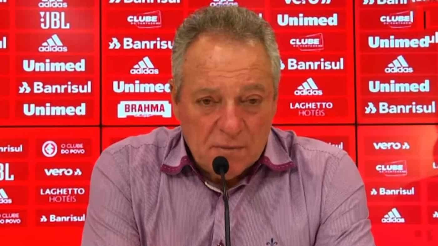 Inter blinda vestiário e o técnico Abel Braga na busca pelo título do Brasileirão