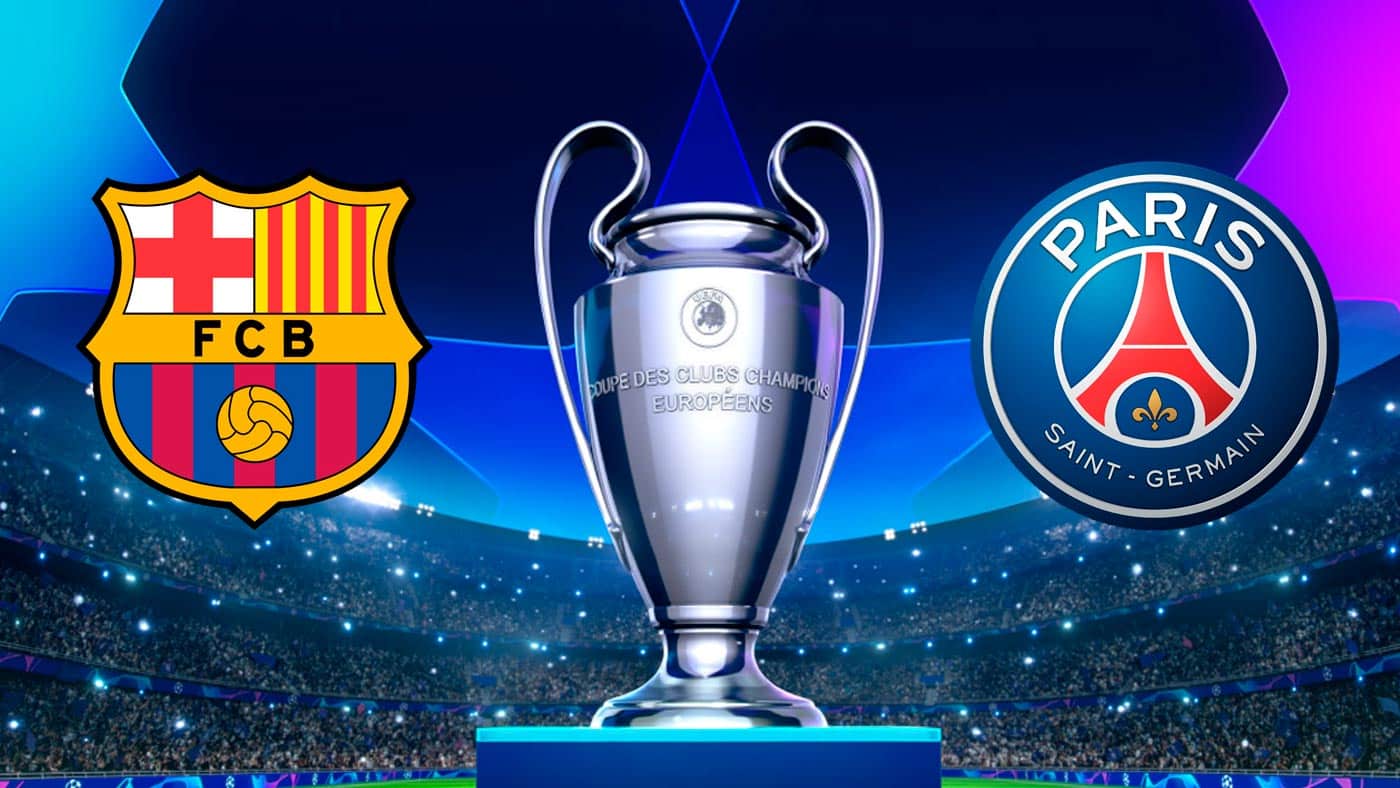 Barcelona x PSG: Palpite do jogo das oitavas de final da Champions League (16/02)