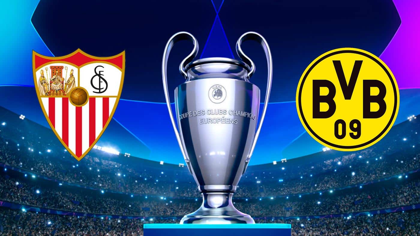 Sevilla x Borussia Dortmund: Palpite do jogo da Champions League (16/02)