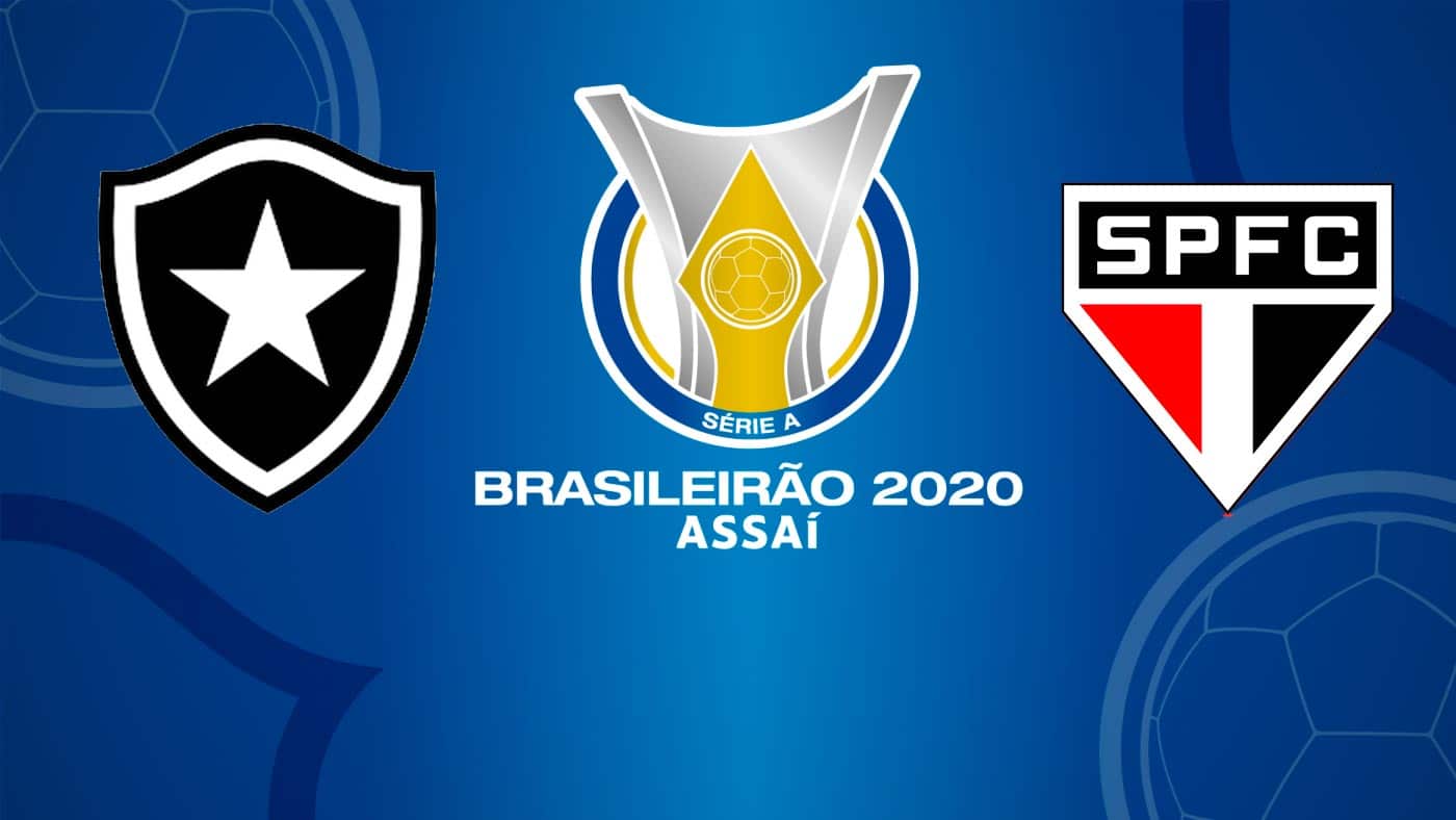 Botafogo x São Paulo; escalações e onde assistir pelo Brasileirão 2020