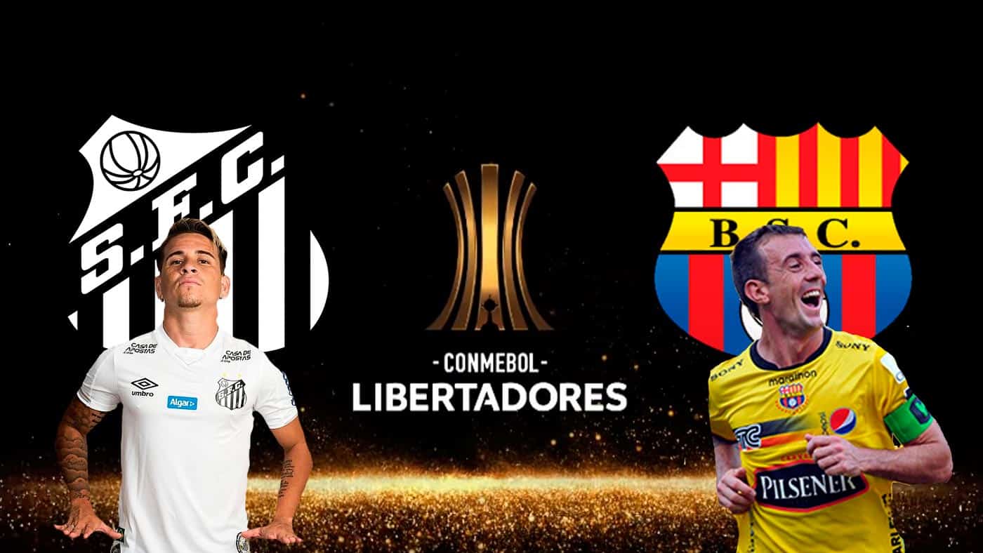 Santos x Barcelona-EQU: Palpite do jogo da fase de grupos da Libertadores (20/04)