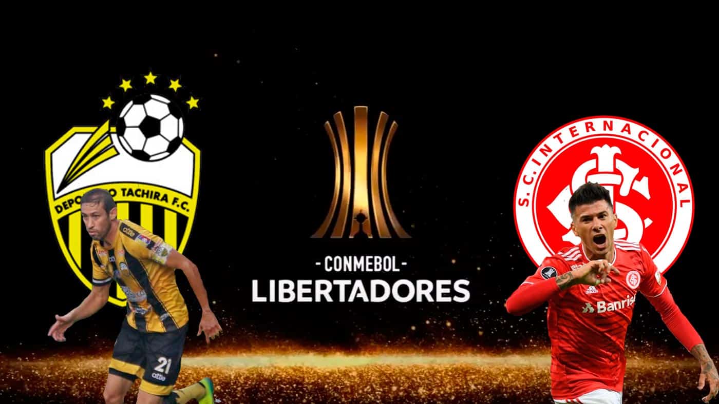Deportivo Táchira x Internacional hoje; veja horário e onde assistir
