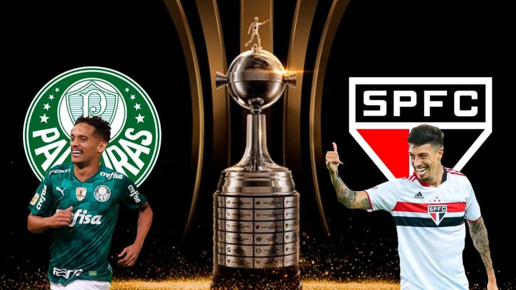 Palmeiras x São Paulo hoje pela Libertadores; transmissão e escalações