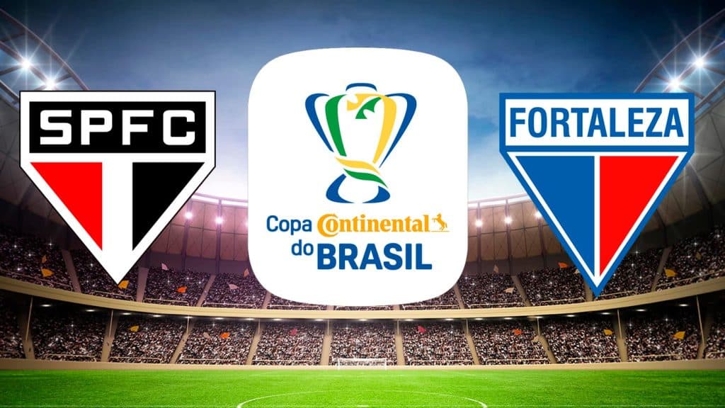 São Paulo x Fortaleza: Palpite das quartas de final da Copa do Brasil (25/08)