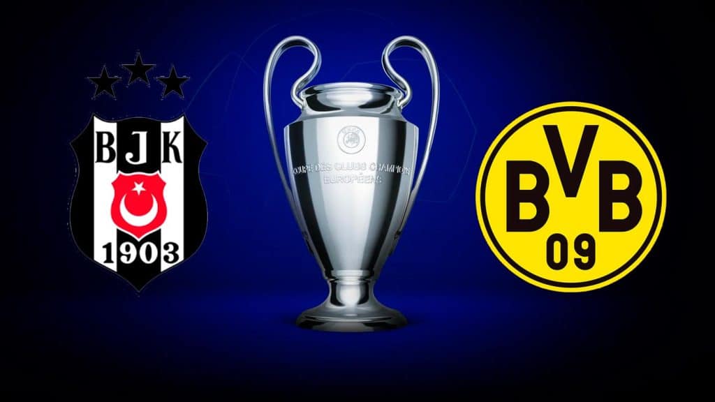Besiktas x Borussia Dortmund: Onde assistir ao vivo, horário e escalações