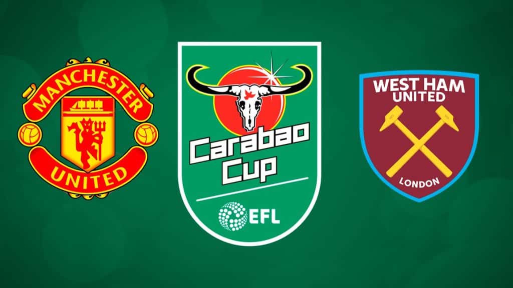 Manchester United x West Ham: Palpite do jogo da Carabao Cup (22/09)