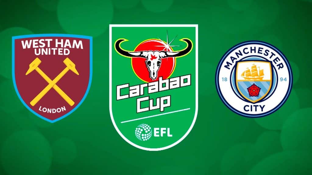 West Ham x Manchester City: Palpite das oitavas de final da Carabao Cup (27/10)