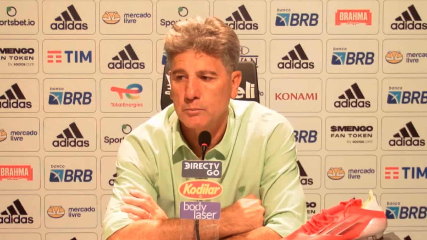 Renato pede pra sair, mas direção não aceita e treinador fica no Flamengo