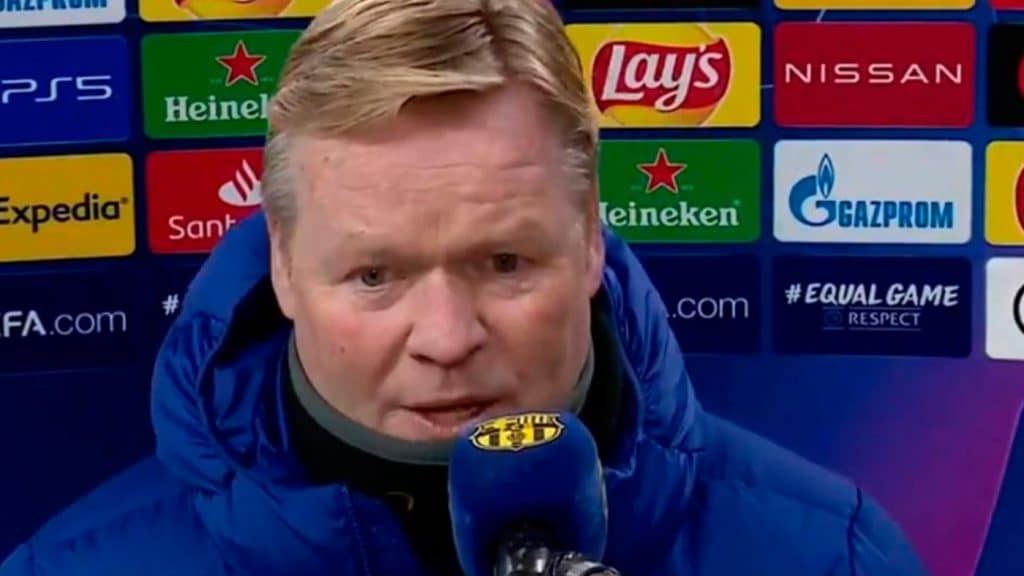 Barcelona anuncia a demissão de Ronald Koeman