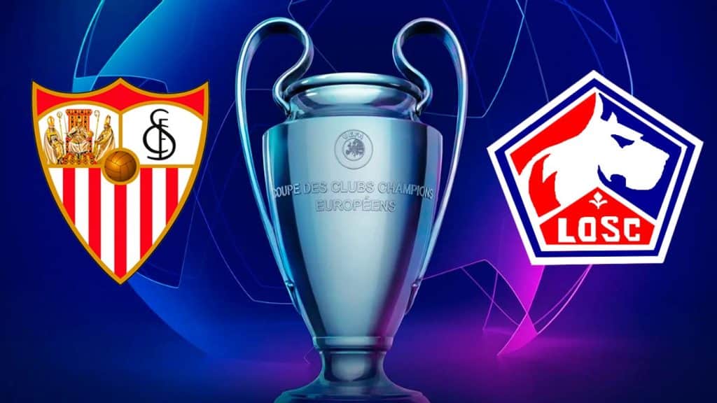 Sevilla x Lille pela Champions: Onde assistir ao vivo, horário e escalações