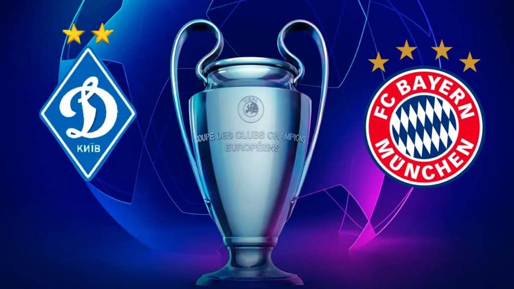 Dynamo de Kiev x Bayern de Munique: Onde assistir ao vivo, horário e escalações