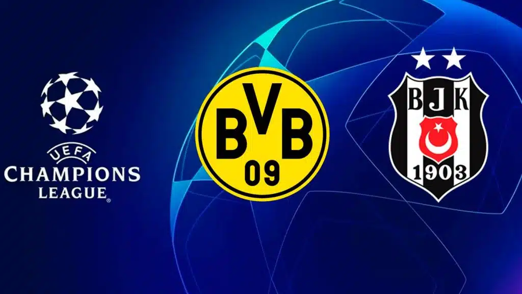 Borussia Dortmund x Besiktas: Onde assistir ao vivo, horário e escalações