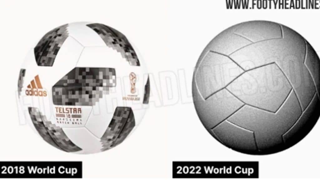Imagem da bola da Copa do Mundo de 2022 vaza na internet