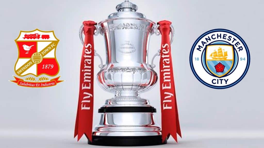 Swindon City x Manchester City: Palpite e prognóstico do jogo da FA Cup (07/01)