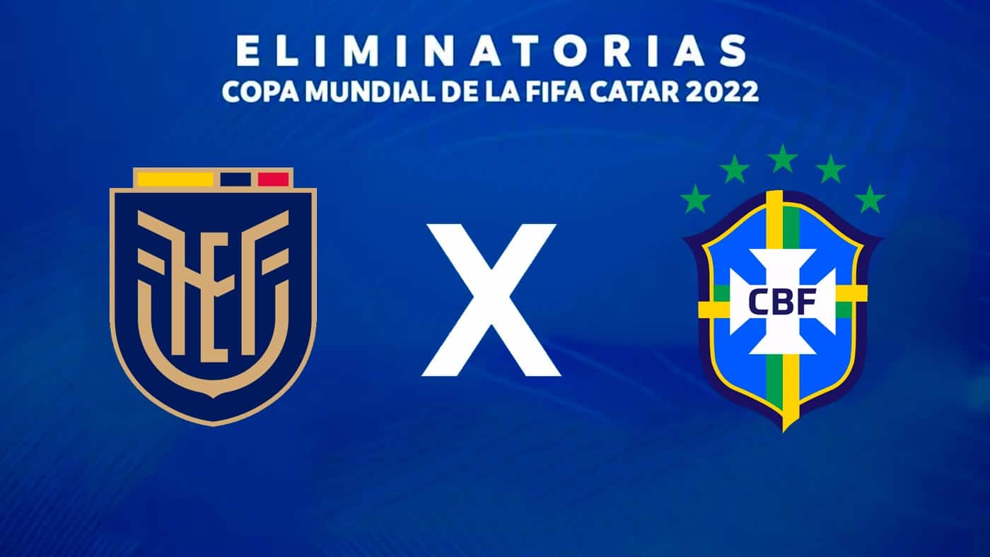 Equador x Brasil Transmissão ao vivo, horário e prováveis escalações