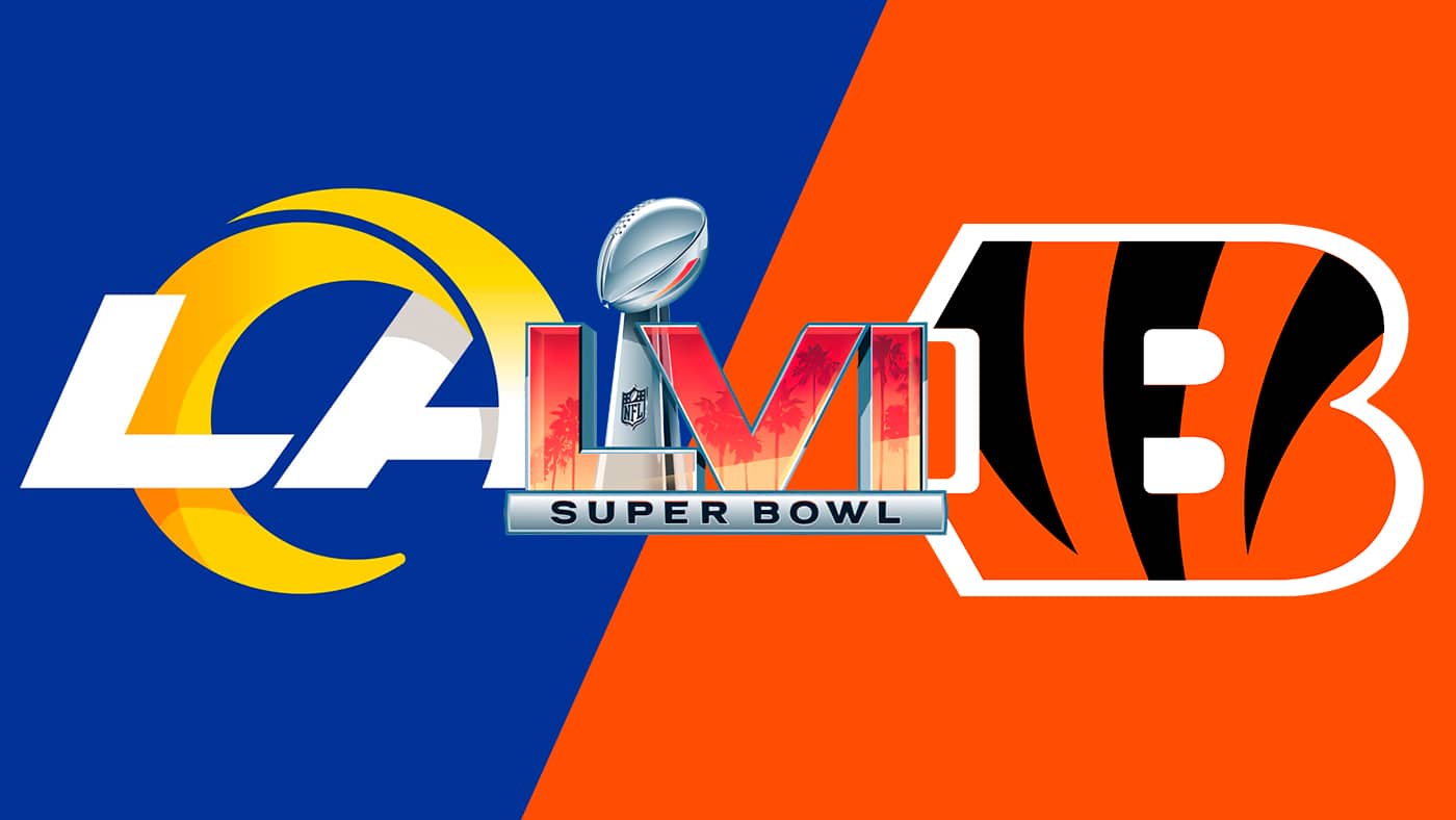 Super Bowl LVI: Onde assistir ao vivo Los Angeles Rams x Cincinnati Bengals