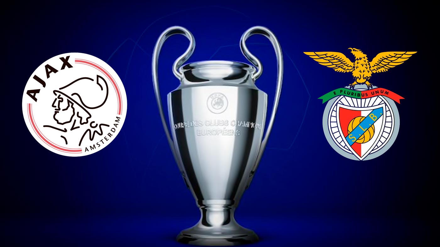Ajax x Benfica: Palpite, prognóstico e transmissão do jogo da Champions League (15/03)
