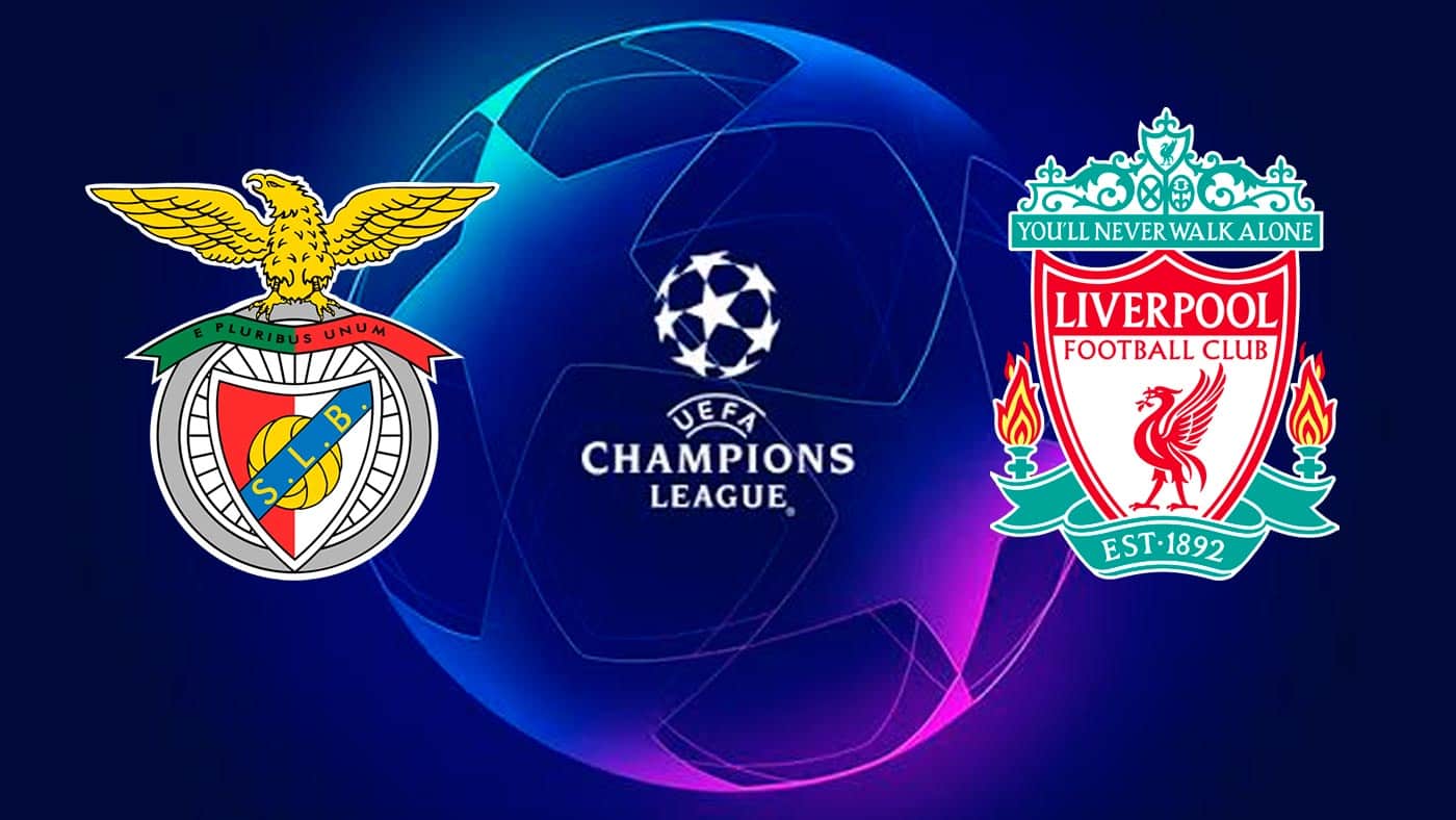 Benfica x Liverpool: Palpite, prognóstico e transmissão do jogo da Champions League (05/04)