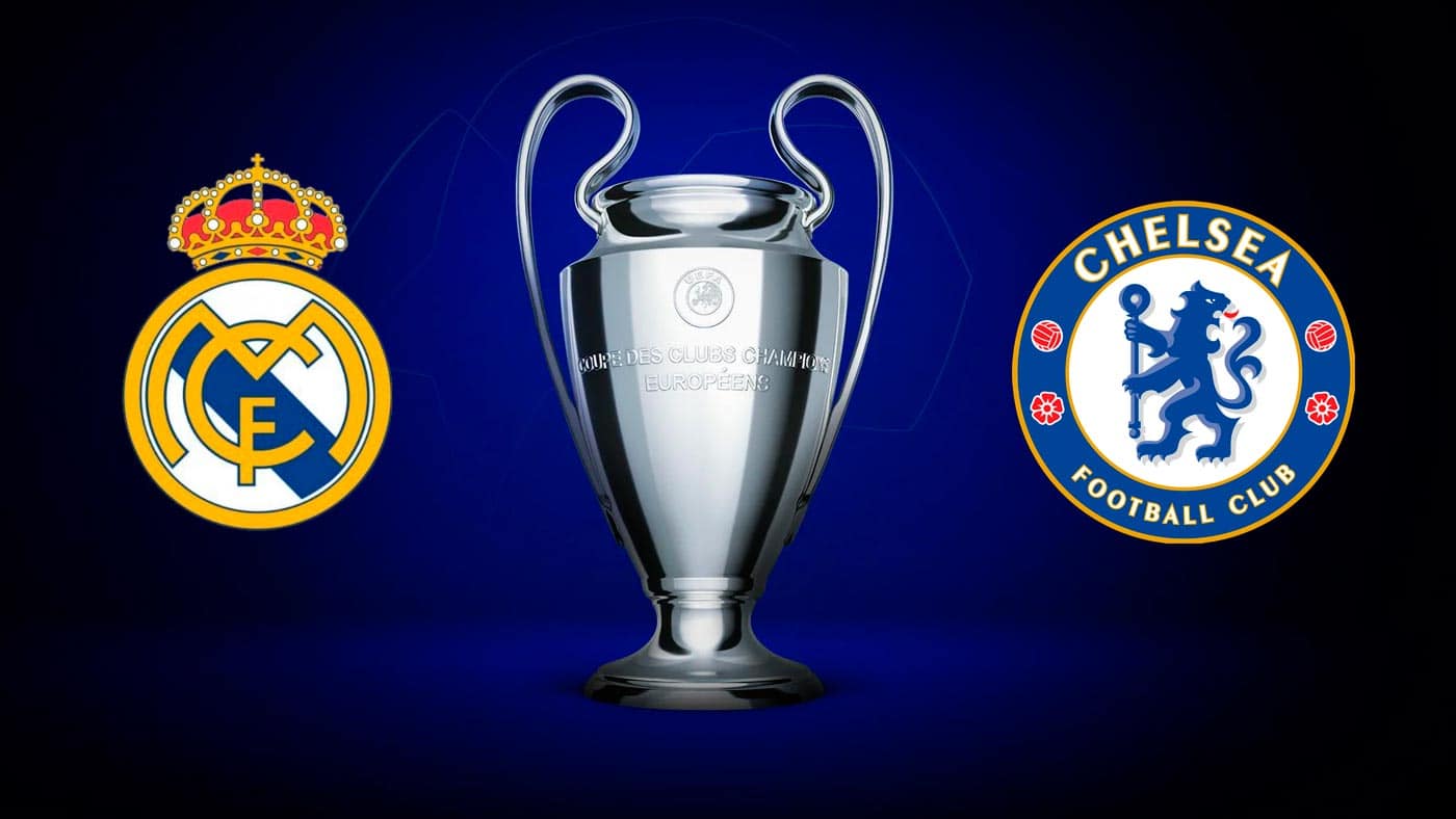 Real Madrid x Chelsea: Transmissão ao vivo, horário e escalações