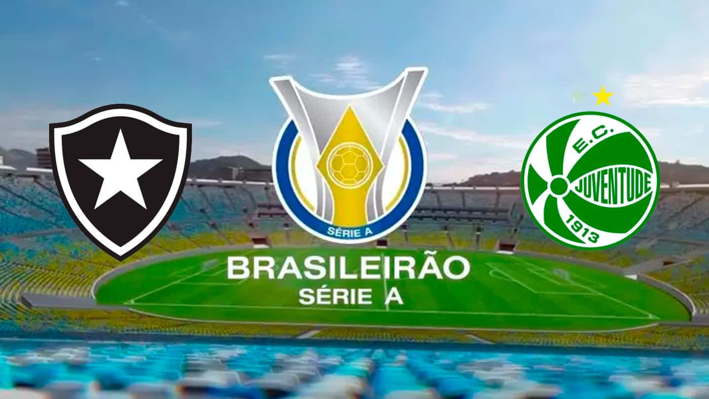 Botafogo x Juventude: Palpite, prognóstico e transmissão do jogo do Brasileirão (01/05)