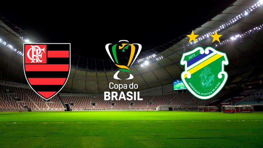 Flamengo x Altos-PI: Transmissão ao vivo, horário e escalações