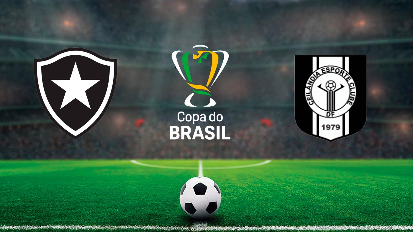Botafogo x Ceilandia: Onde assistir ao vivo, horário e escalações