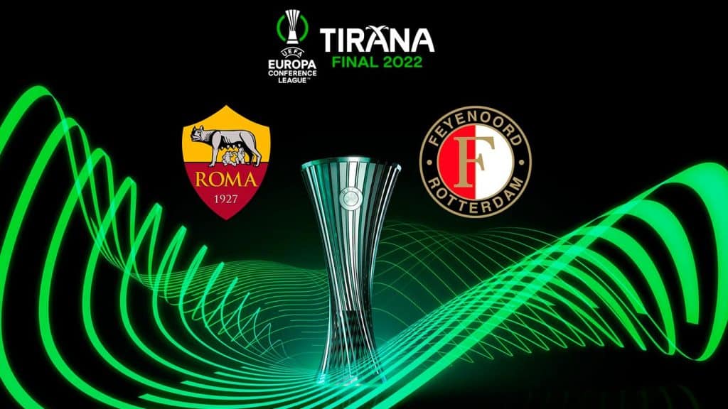 Roma x Feyenoord: Palpite, prognóstico e transmissão da final da UEFA Conference League (25/05)