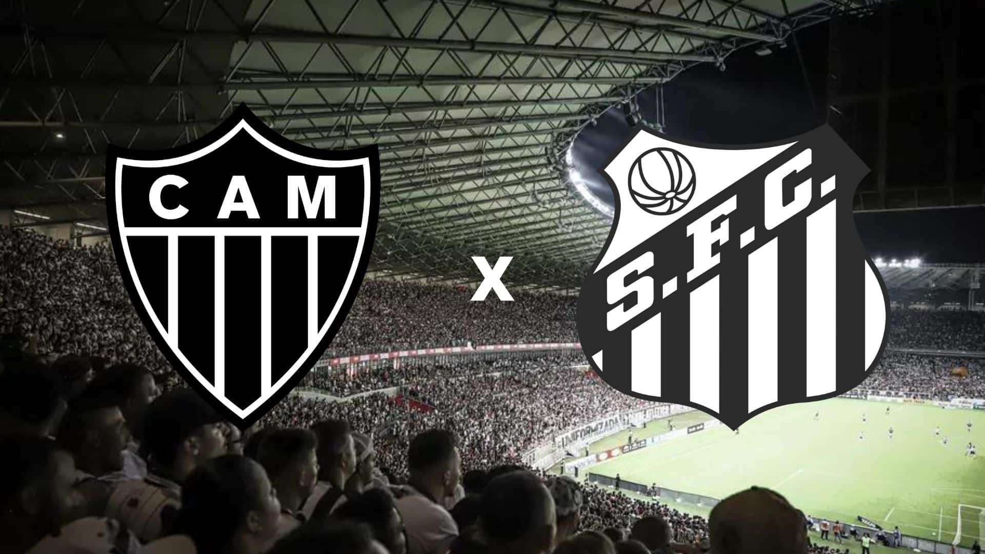 Atlético Mineiro x Santos - Palpite, prognóstico e transmissão do Brasileirão 2022 (11/06)