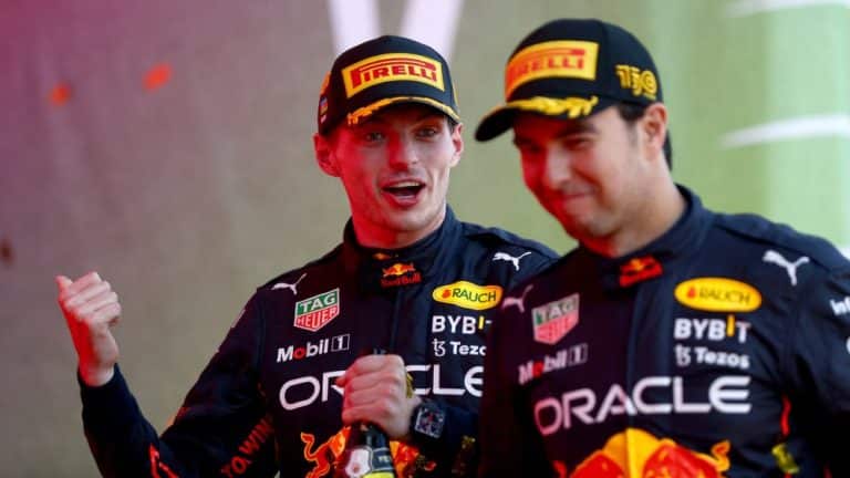 Max Verstappen e Sergio Pérez Fórmula 1