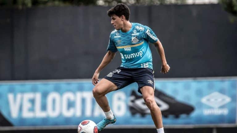 Santos encerra contrato com meia emprestado pelo Real Madrid