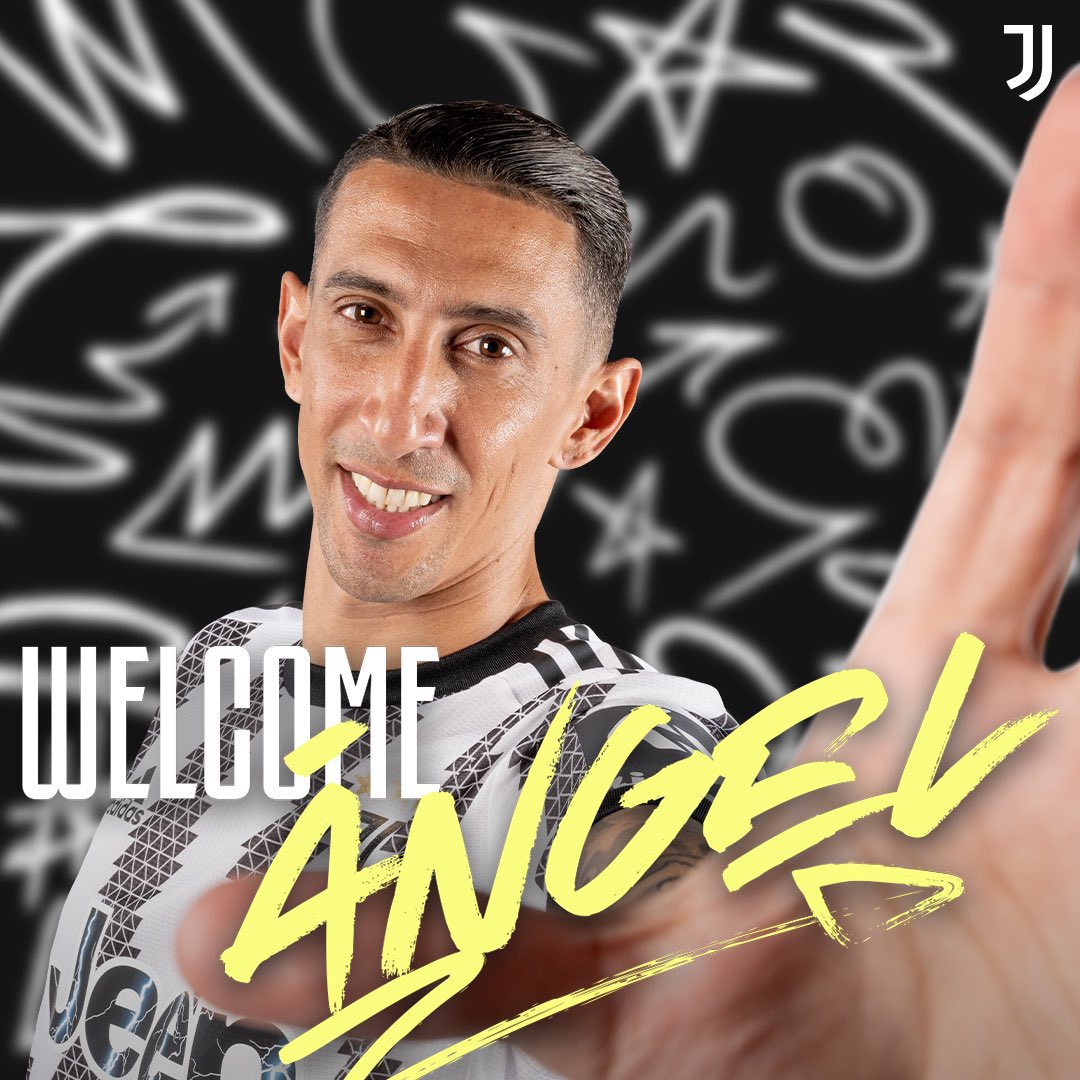Bem-vindo, Angel Di María! Juventus anuncia argentino