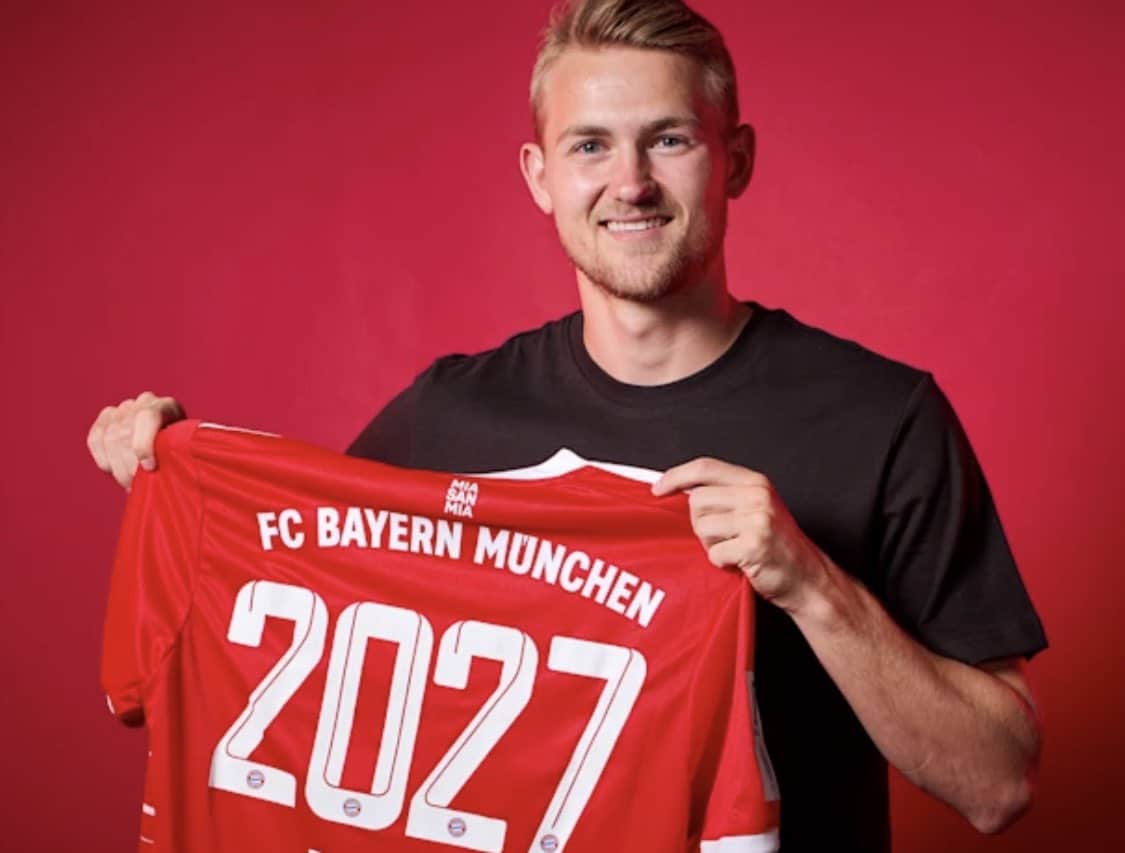 Bayern anuncia contratação de Matthjis De Ligt